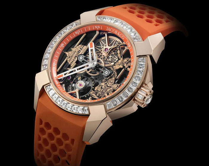 Jacob & Co. Epic X Ram Janmabhoomi Rose Gold Special Edition EX113.43.AA.AB.BBRUA