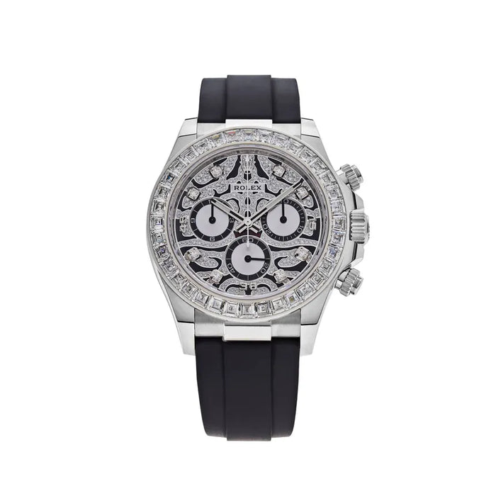 Rolex Cosmograph Daytona "Eye of the Tiger" – 18k White Gold / Silver Tone (Ref. 116589TBR)