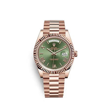 Rolex Day-Date 40 Olive Green Dial 18ct Everose Gold - Ref. 228235